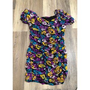 Shein floral bodycon dress- size 2XL
